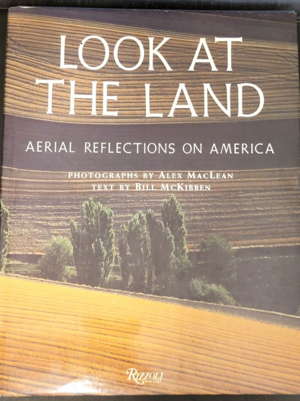 Rare Vintage Photography Book 1993 First ED. Look At The Land Aerial Reflections